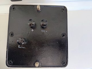 Voltímetro Weston Electrical Instrument Corp M:502