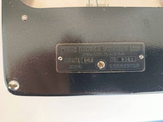 Voltímetro Weston Electrical Instrument Corp M:502