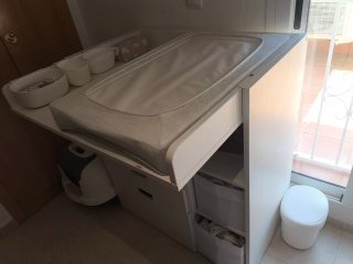Mueble Cambiador Bebé Ikea con Cajones
