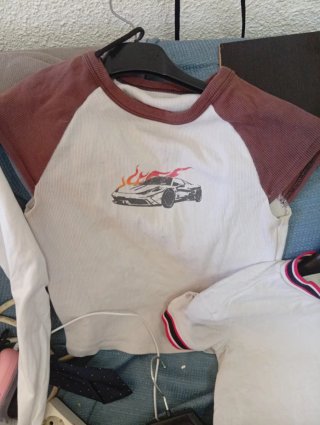 2 Camisetas Crop Disney Talla Única
