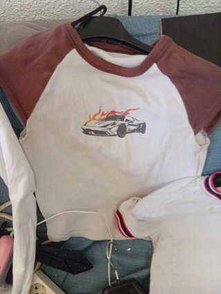 2 Camisetas Crop Disney Talla Única