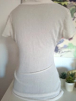 Camiseta calada blanca