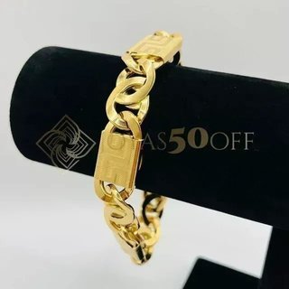 Pulsera eslabones dorada