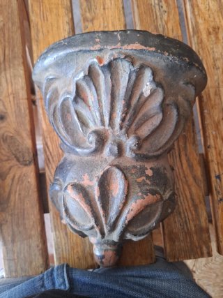 Lote 3 Maceteros/Ménsulas Barro Antiguo