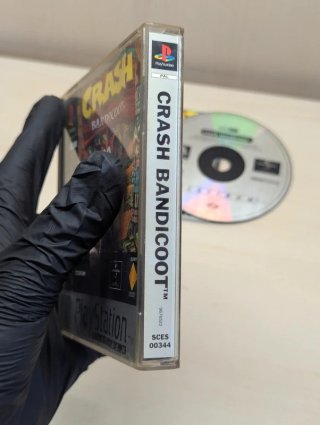 Crash Bandicoot PS1 PAL CIB Multilingua