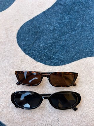 Set Occhiali da Sole Cat-Eye Tartaruga & Ovale