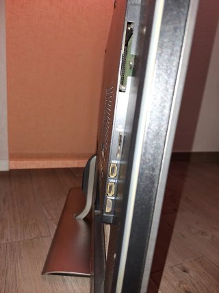Televisor Philips Plata y Negro