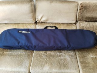 Tabla fijaciones y funda de snow