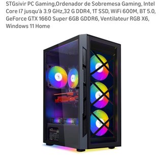 PC Gaming STGsivir Intel Core i7 GTX 1660 Super
