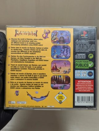 Rayman PS1 PAL Multilingua CIB