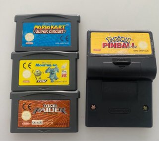 Nintendo Game Boy Advance Morado + 4 juegos