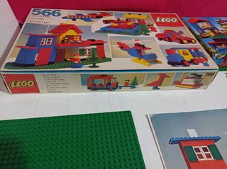 Pack LEGO 566 y LEGOLAND 6372 1981-1982 (LEED)
