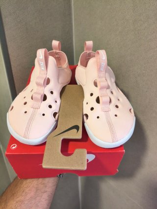 Nike Sunray Protect 4 Tg 28 Rosa Bambina Nuove