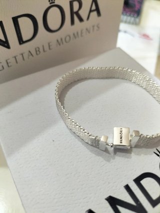 Pulsera Pandora Plata Malla