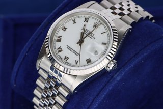 Rolex Datejust 16234 36mm Esfera Romana