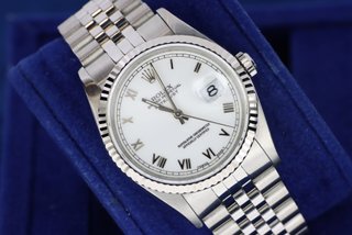 Rolex Datejust 16234 36mm Esfera Romana