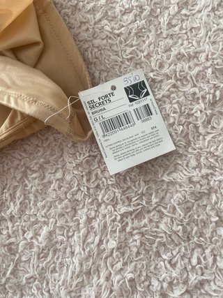 Faja reductora beige alta compresión