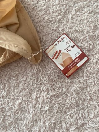 Faja reductora beige alta compresión