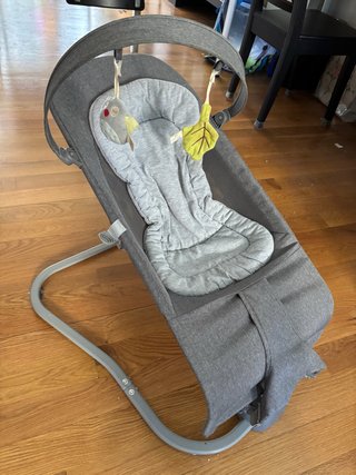 Hamaca para bebé gris