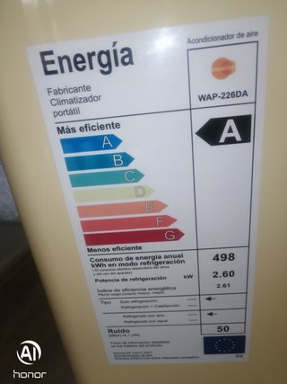 Aire Acondicionado Portátil Equation Beige