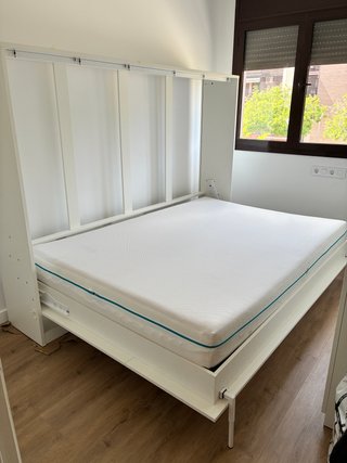 Cama Abatible Smartbett 140x200 Blanca
