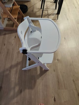 Trona bebé Kinderkraft blanca
