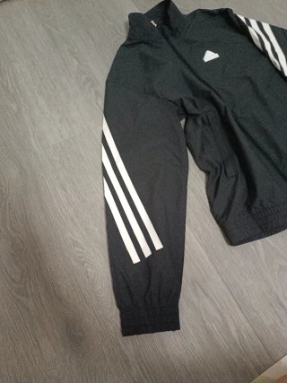 Chaqueta Adidas Hombre Negra/Gris