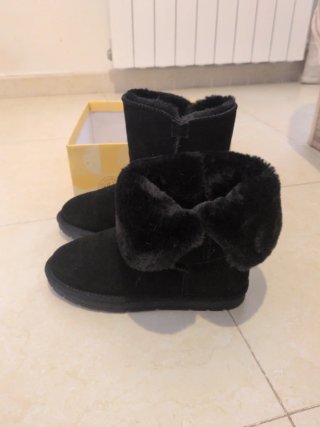 Botines negros invierno mujer talla 40
