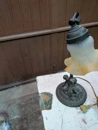 Lampada Liberty Art Nouveau Base