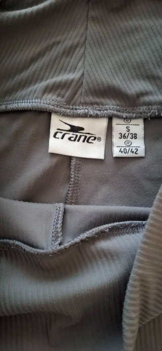 Pantaloncini ciclista grigio scuro Crane