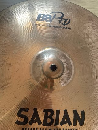 Sabian B8Pro 16 Medium Crash Plato Bateria
