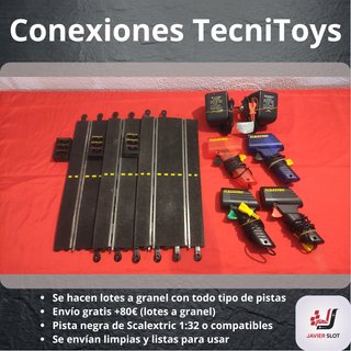 Conexiones Scalextric TecniToys 1:32