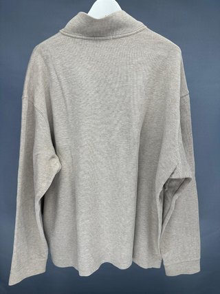 Jersey Ralph Lauren 1/4 cremallera beige