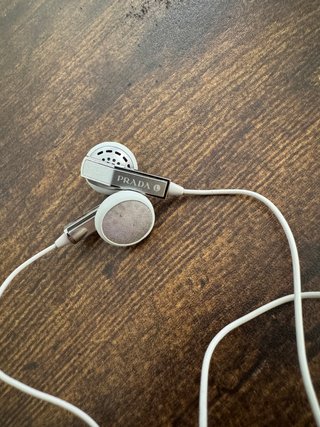 Auricolari LG Prada Argento/Bianco