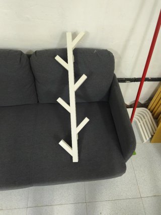 Perchero Tjusig Ikea Blanco