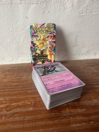 Lote Cartas Pokémon Héroes Ascendentes