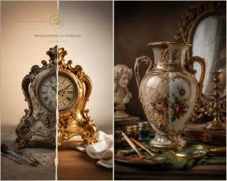 Restauración objetos antiguos y decorativos