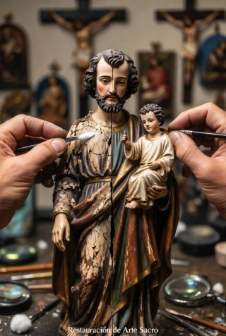 Restauración objetos antiguos y decorativos