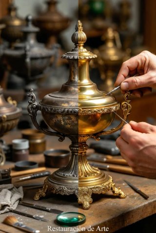 Restauración objetos antiguos y decorativos