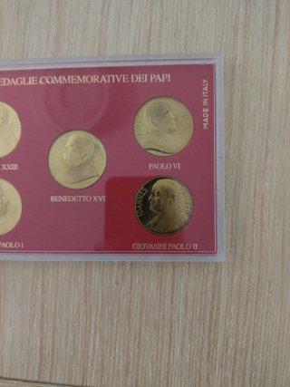 Medallas Conmemorativas Papas de Roma