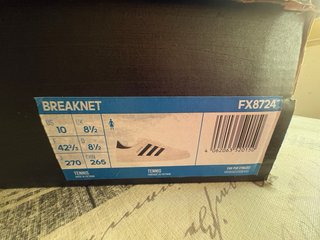 Adidas Breaknet Blancas y Negras