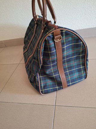 Maleta Tartán Multicolor