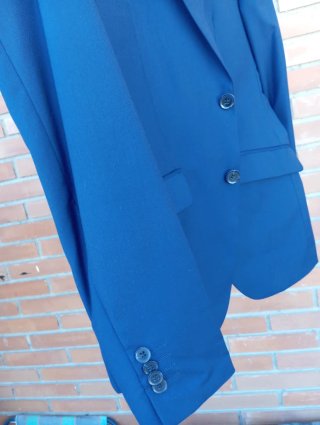 Traje azul marino hombre