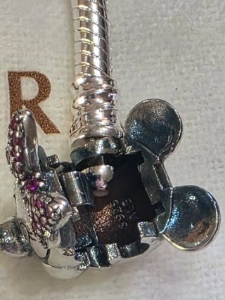 Pulsera Pandora Minnie Mouse Rosa Plata14,15,16,18