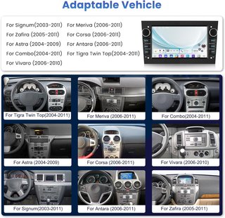 [2G+64G] Radio Android 15 CarPlay para Opel