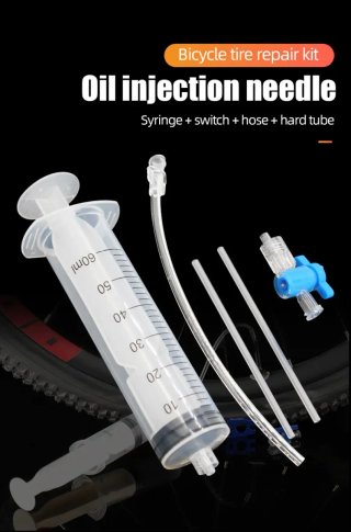 KIT PARA INYECTAR LIQUIDO RUEDAS TUBELESS