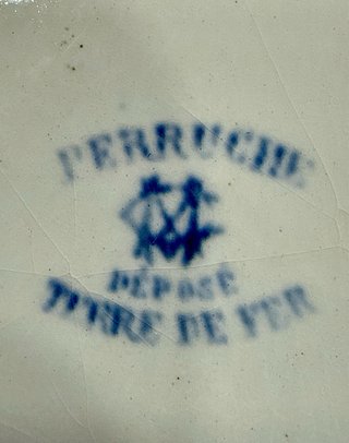 Vajilla Creil et Montereau Perruche