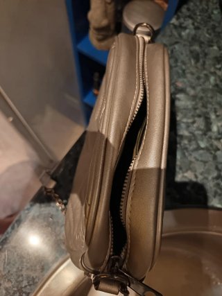 Bolso Gucci Plateado Pequeño