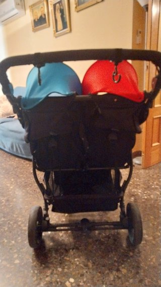 Carrito Gemelar Baby Monsters