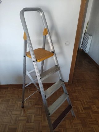 Escalera Escalibur Aluminio de 5 peldaños